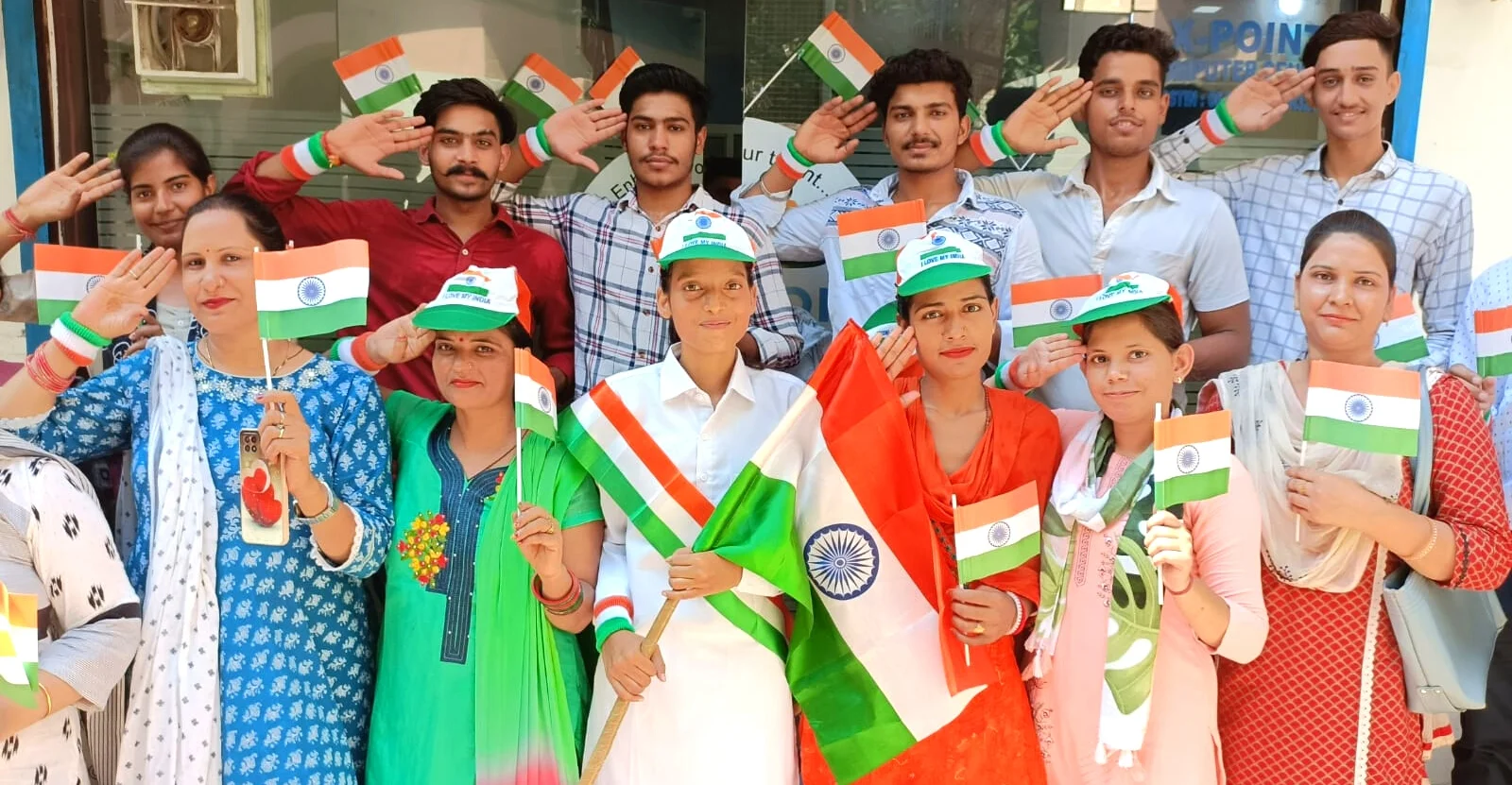 Independence Day Celebration at Hartron Skill Centre